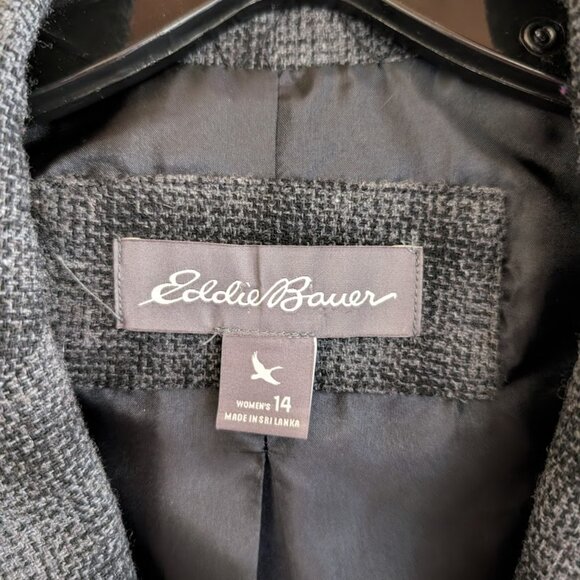 Eddie Bauer Wool Blend Blazer, Classic Women's Jacket, Look good in cool weather - Picture 6 of 14